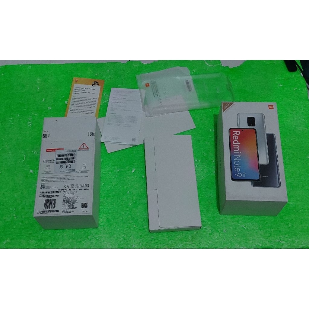 DUS BOX REDMI NOTE 9 PRO ORI COPOTAN ASLI
