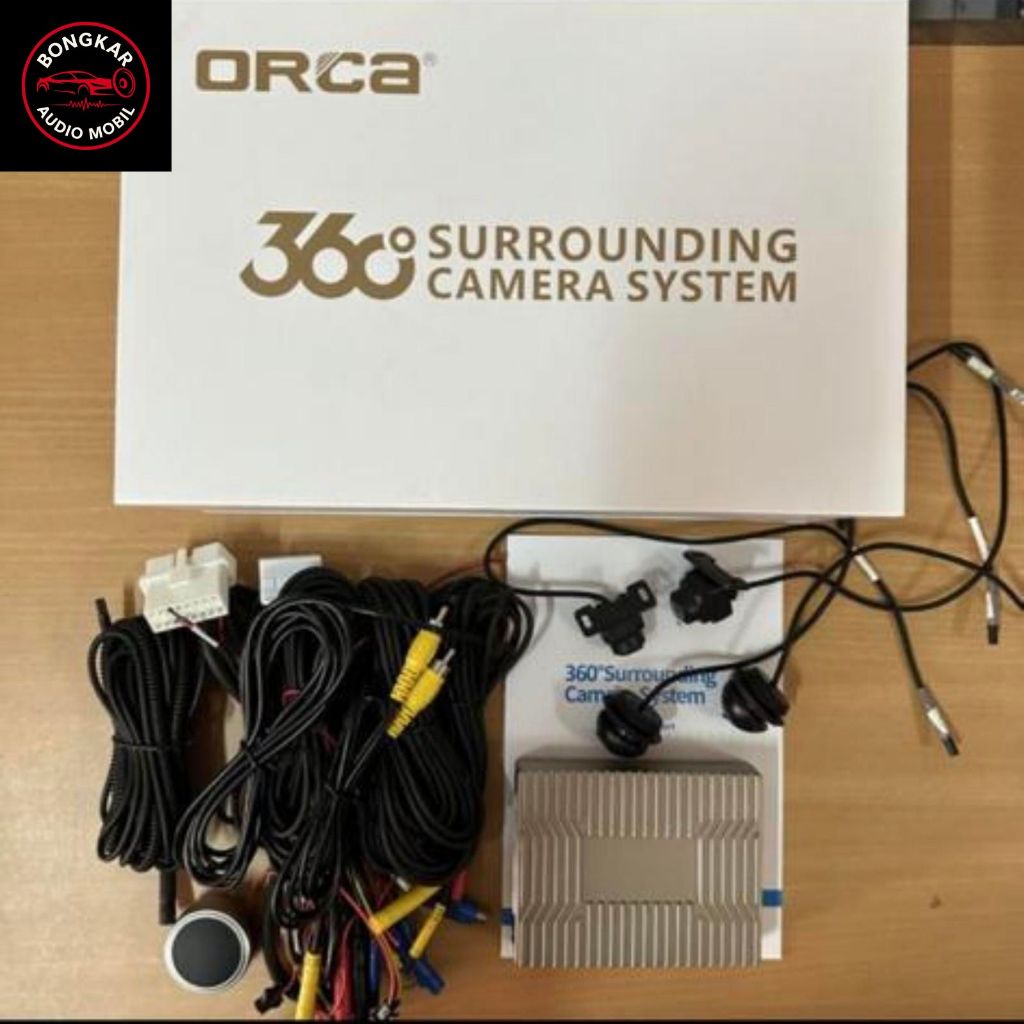 Camera Orca 360 3D Universal / KAMERA PARKIR MOBIL 360 UNIVERSAL ORCA 3D / KAMERA 360 ORCA T5 / 360