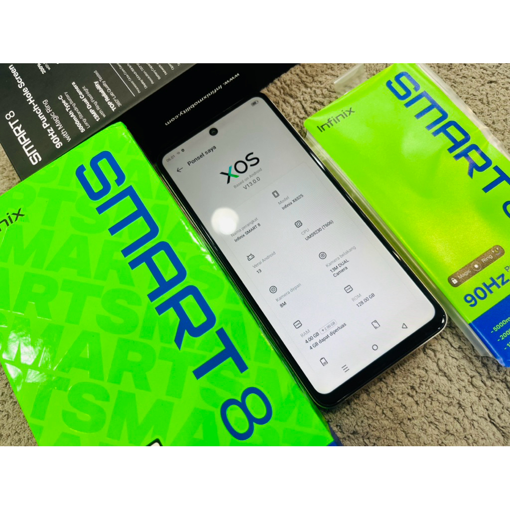 Infinix Smart 8 Ram 4/128gb