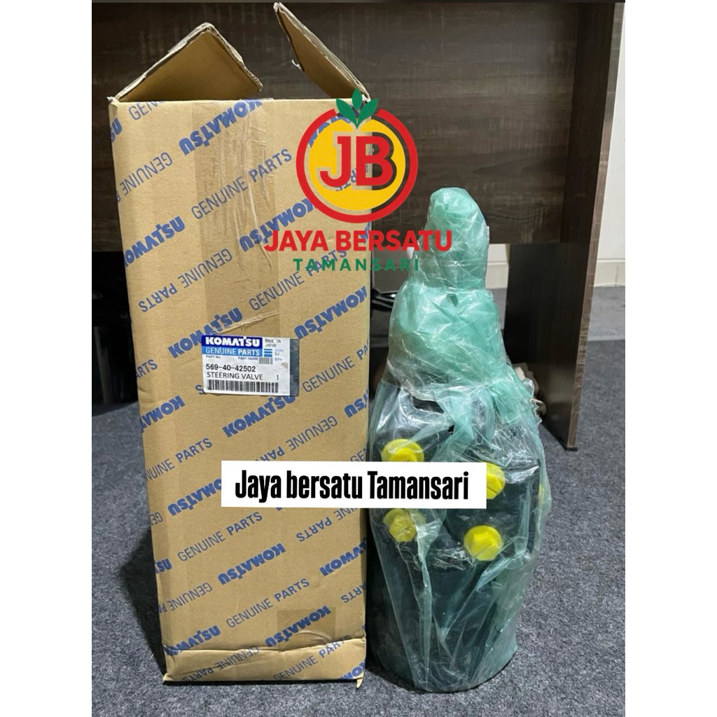 569-40-42502 STEERING VALVE HD465-7R / HD605-7 KOMATSU GENUINE