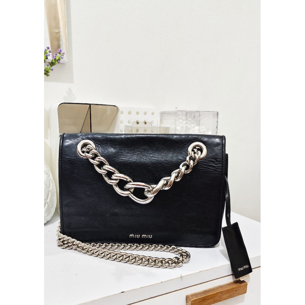 Miu Miu Chain Authentic Rare