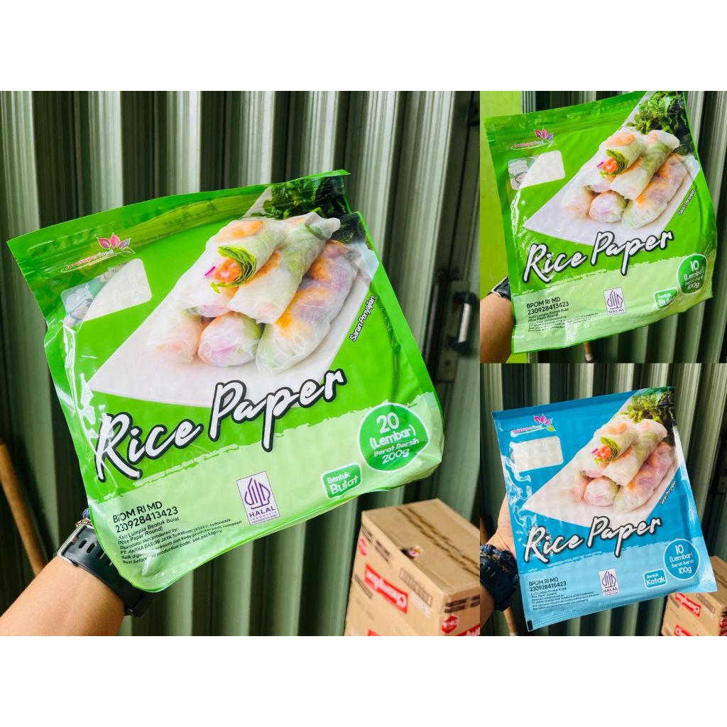 RicePaper Trang High Quality Rice Paper/ KulitVietnam(halal)