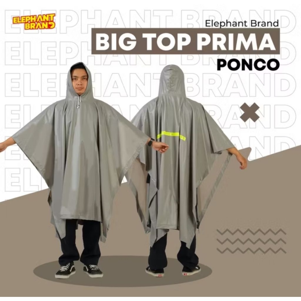 Jas Hujan Ponco/Jas Hujan Kelelawar/Jas Hujan Dewasa