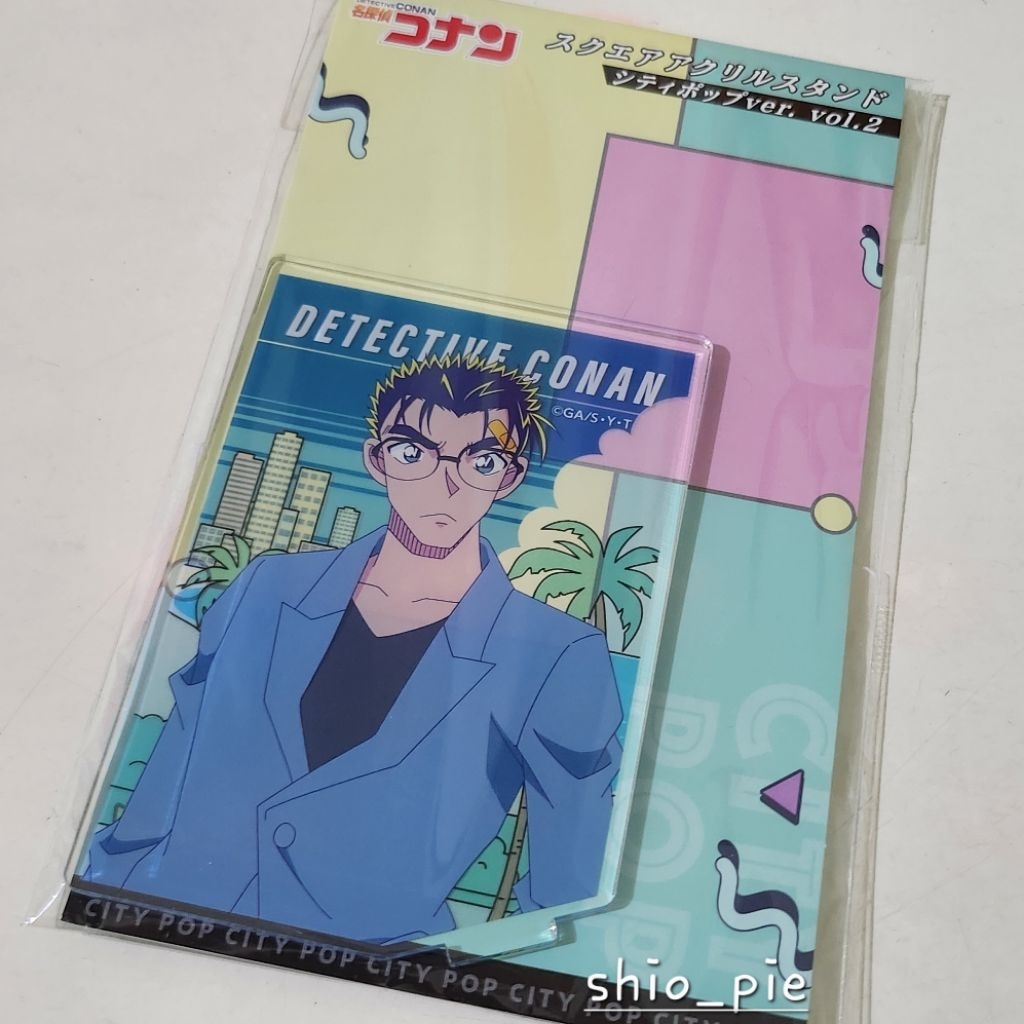 Detective Conan Square Acrylic Stand City Pop ver. vol.2 Makoto Kyogoku
