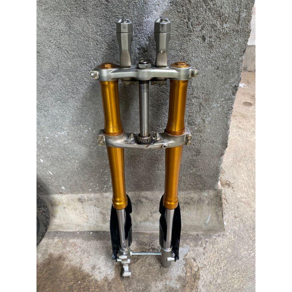 Shok KLX BF SE Original Copotan Motor Shockbreaker USD KLX BF Gold