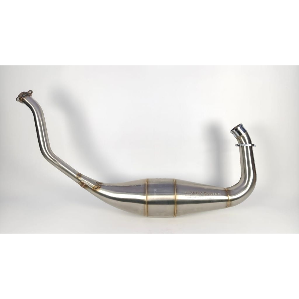 PERUT CHAMBER KNALPOT AITECH RACING X2  LEHER L PRESS SUPER COBRA NINJA R SS RR NEW RR OLD ZX 150 CB