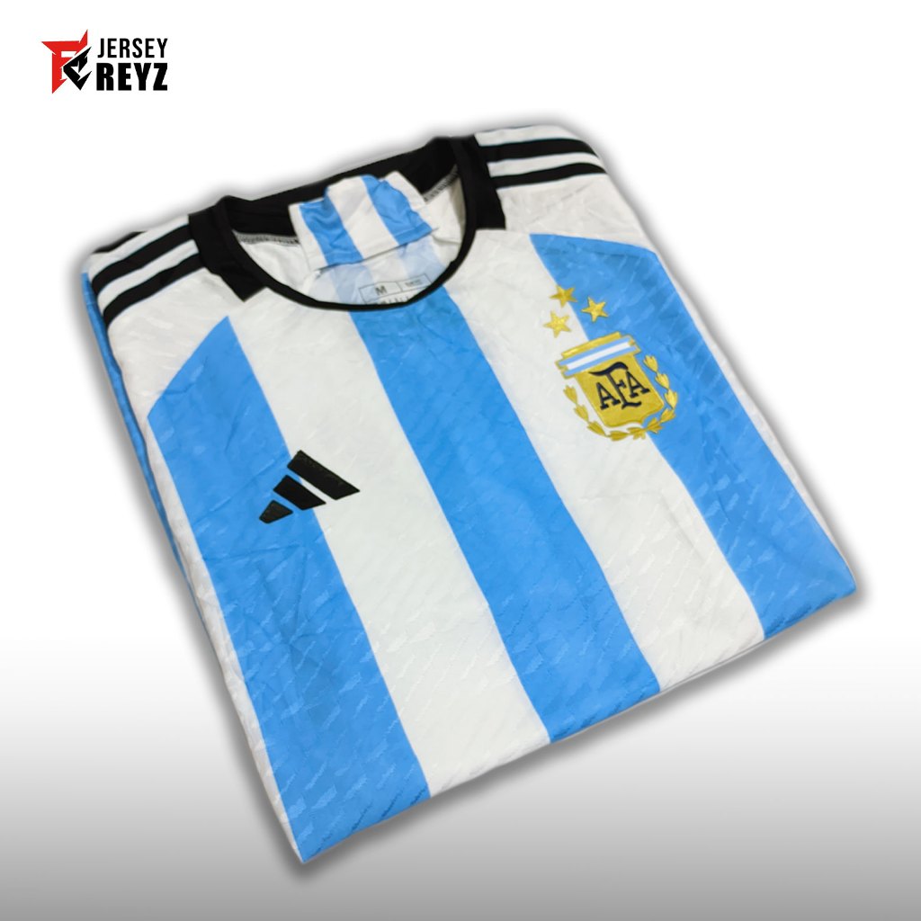 PLAYER ISSUE -  Jersey Argentina Home Bintang 3 Tahun 2022