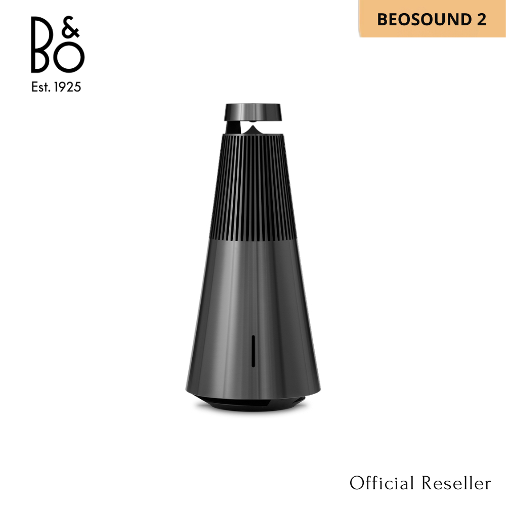 Bang & Olufsen Beosound 2 - Elegant home speaker - Black Anthracite
