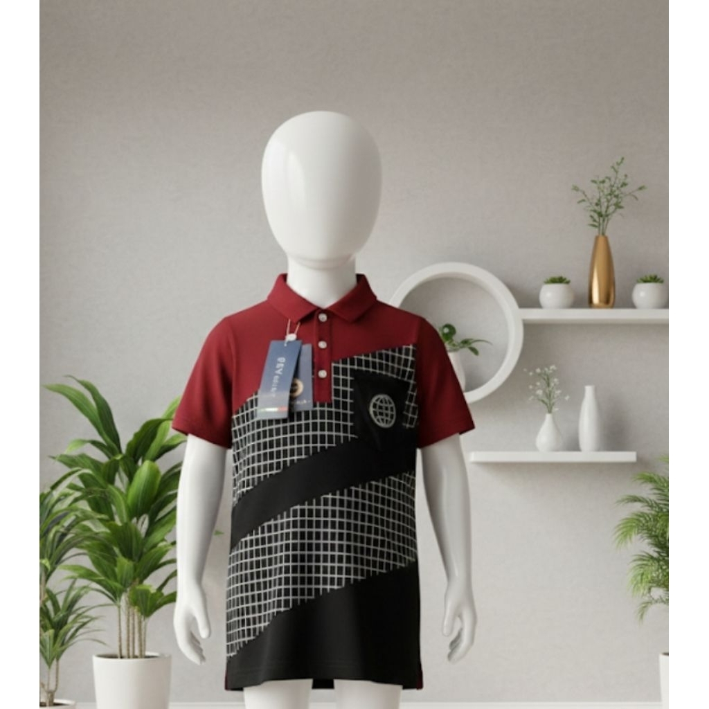 Kemeja Anak Cotton Combed