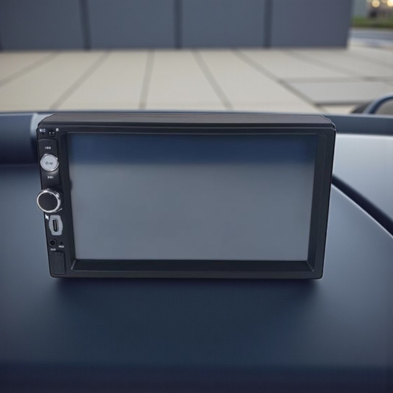 BQCC Head Unit Mobil 2DIN 7 Inch Wireless CarPlay Android Auto Bluetooth Full Audio Video Support – 