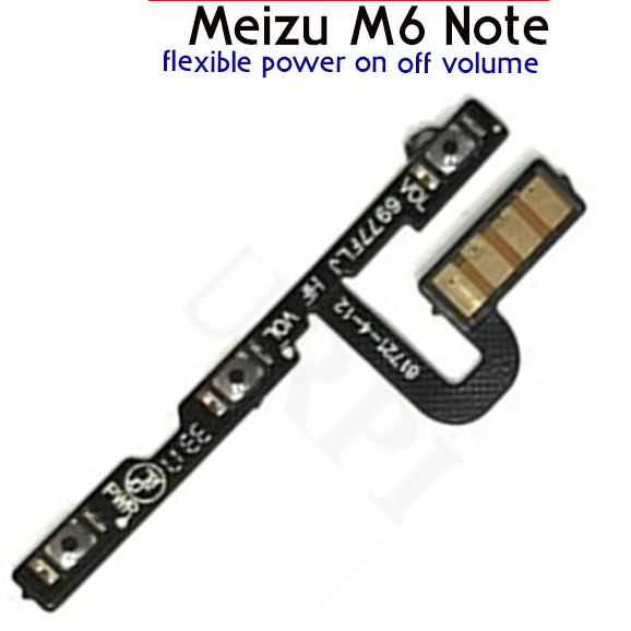 Flex Flexibel Flexible Power On Off Volume Meizu M6 Note flexible on off volume meizu m6 note fleksi
