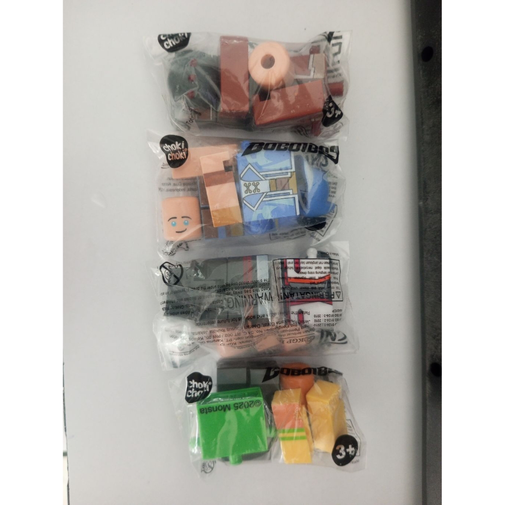 Mainan Choki Choki Rocketz Boboiboy Roblox Gentar Supra Sopan Gopal