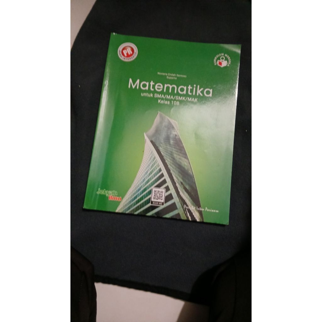 Pr buku interaktif matematika untuk SMA MA  SMK MAK kelas 10 B kurikulum merdeka