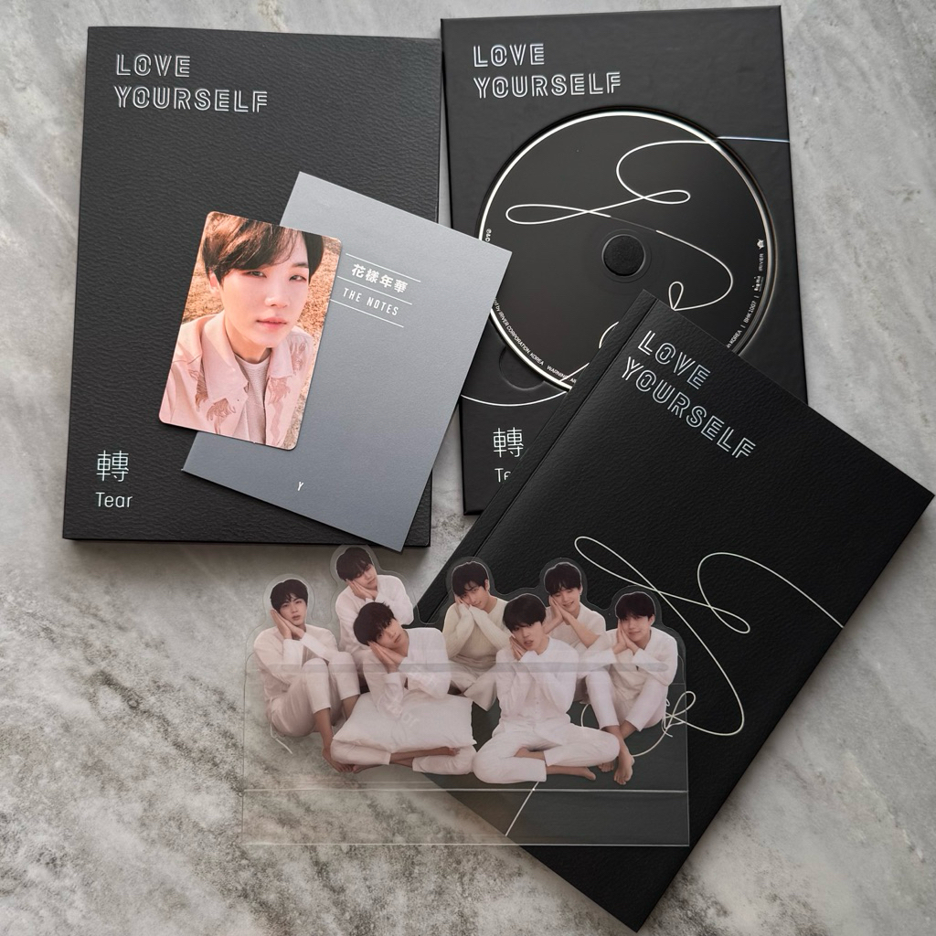 BTS Love Yourself Tear Y version PC Suga Yoongi preloved good condition original