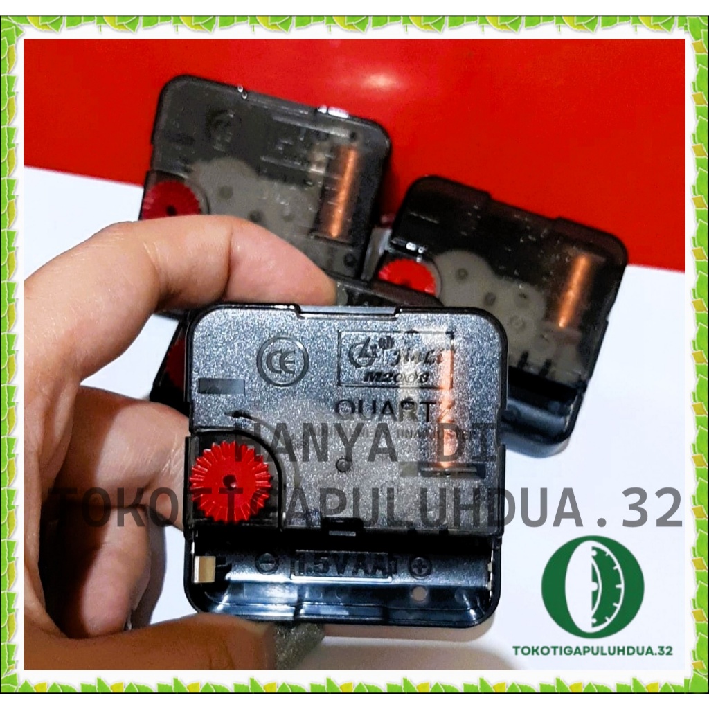 TOKO32 Mesin Jam Dinding Jiali M2008 | Mesin Jam Berkualitas