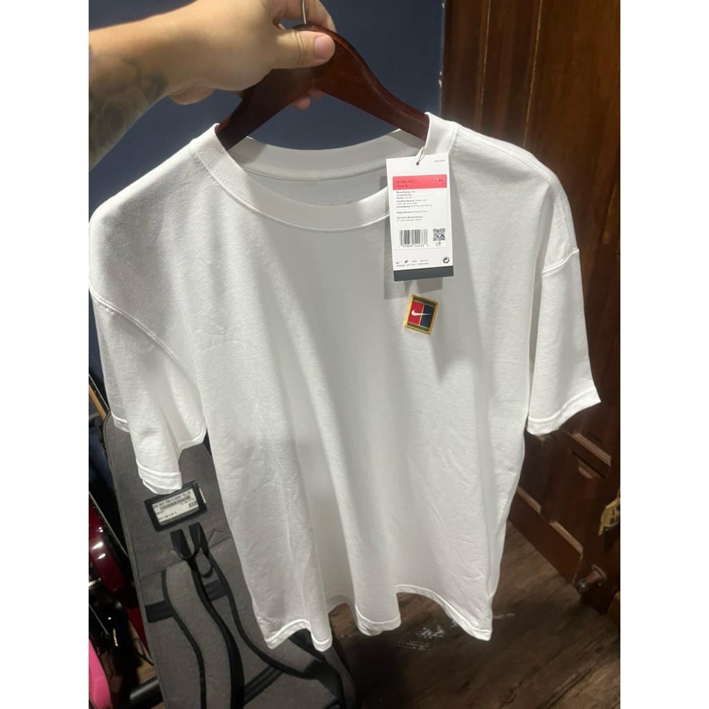 BNWT Nike Court Heritage Tee TShirt Kaos Tennis