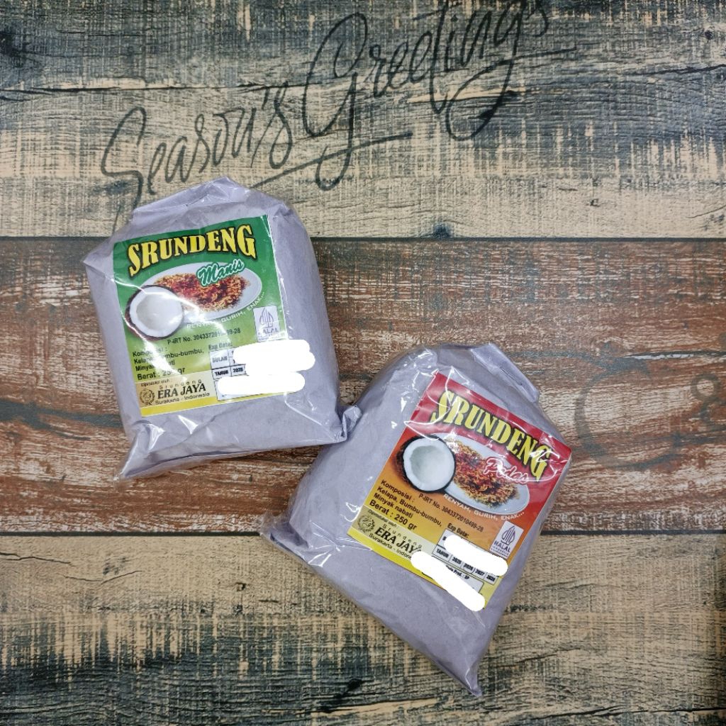 SRUNDENG ERA JAYA KHAS SOLO 250Gram