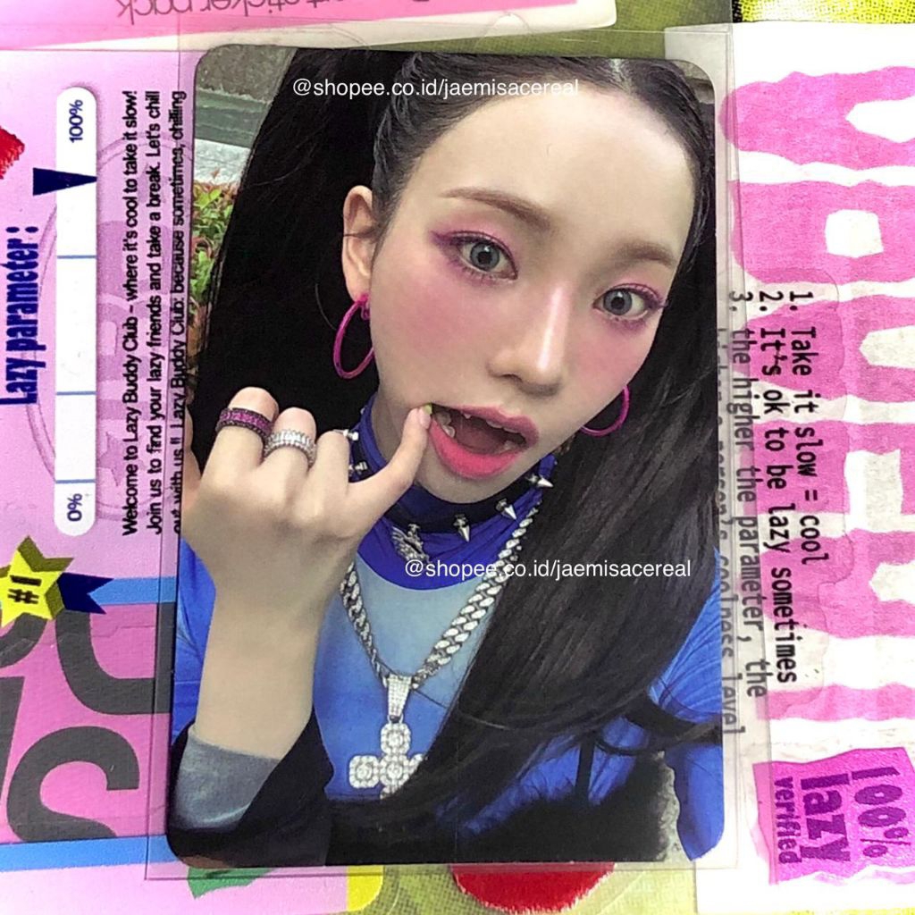 PHOTOCARD OFFICIAL KARINA AESPA ARMAGEDDON SMINI