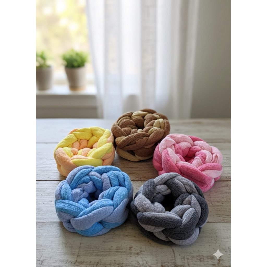 Ikat Rambut Donat/Ikat Rambut Ukuran Jumbo