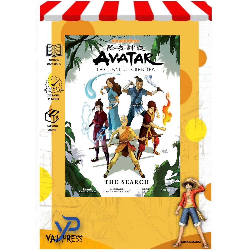 Komik Avatar : The Last Airbender By Bryan Konietzko (English Version)