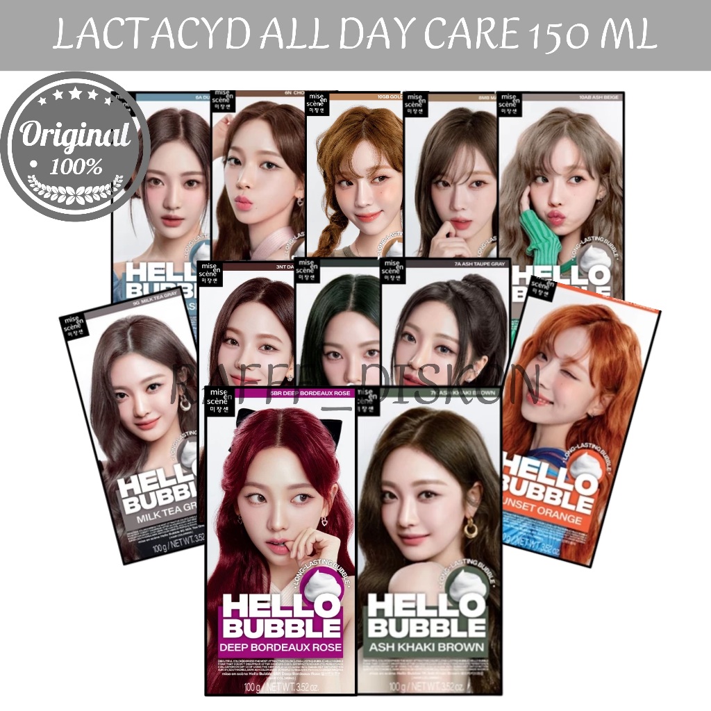 Hello Bubble Mise En Scène - Pewarna Rambut Mise En Hello Bubble