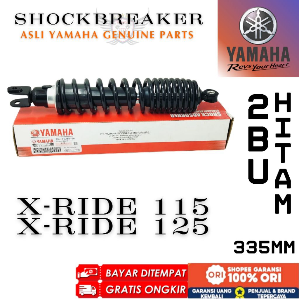2BU ORIGINAL SHOCKBREAKER YAMAHA X-RIDE 115 YAMAHA X-RIDE 125