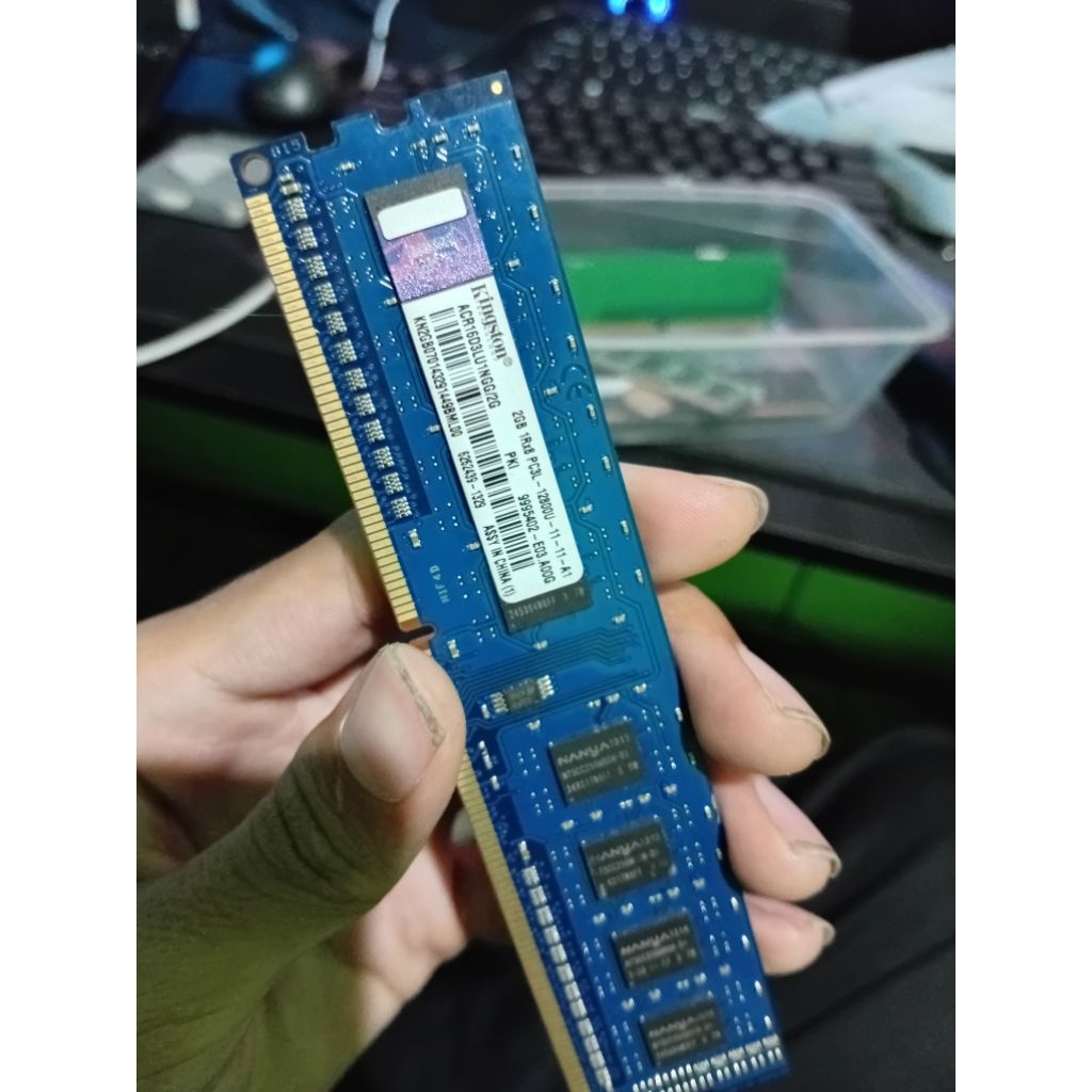 Ram PC 2GB 1RX8 DDR3L 12800U