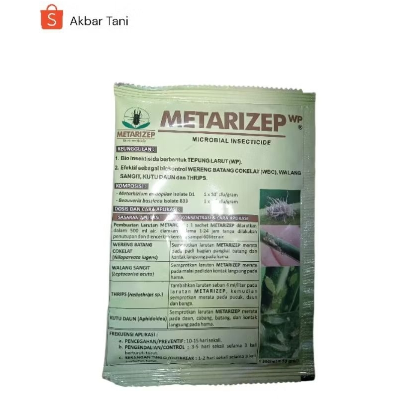 Metarizep Bio Insektisida 50gram