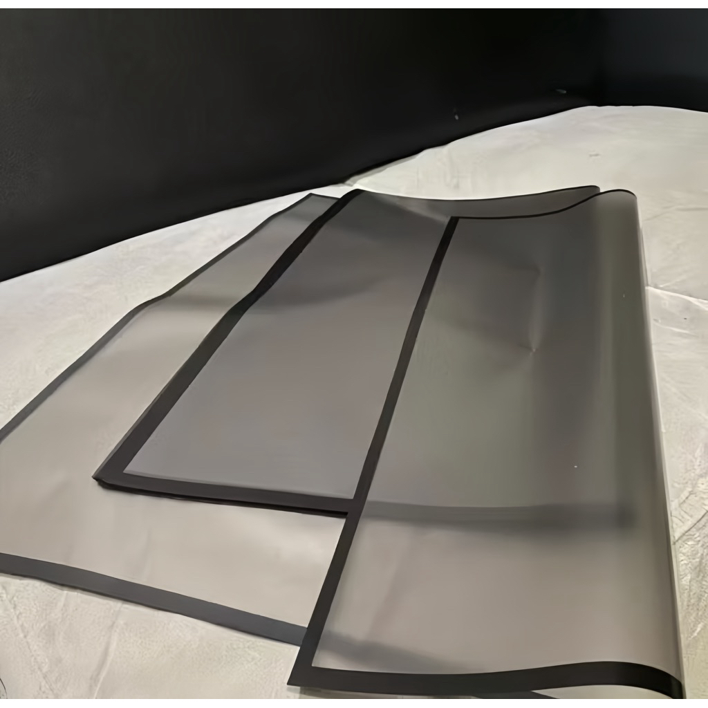 Kertas buket bunga Cellophane (Hitam)