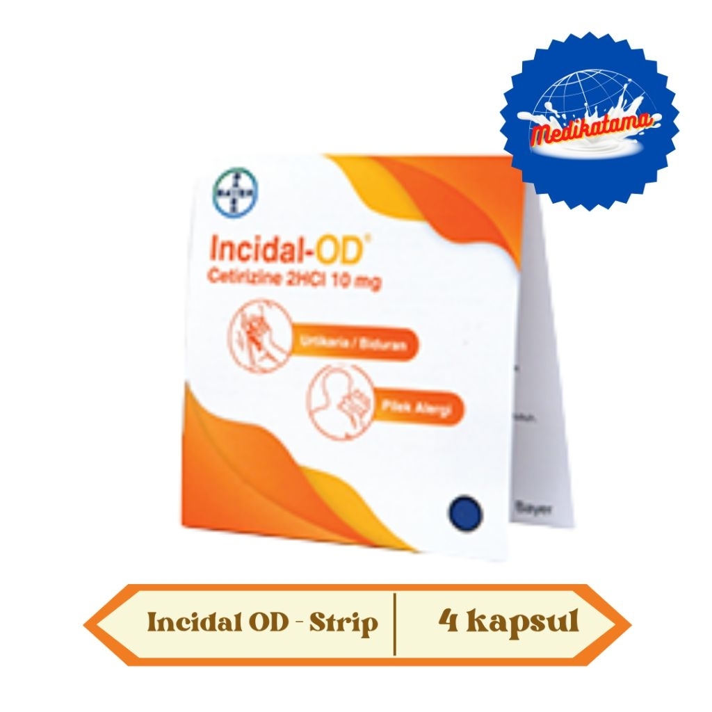 Incidal strip - 4 tablet