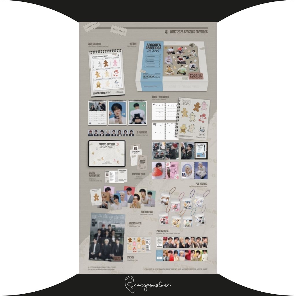 ATEEZ - 2026 SEASON’S GREETINGS / SEASON GREETINGS / SG