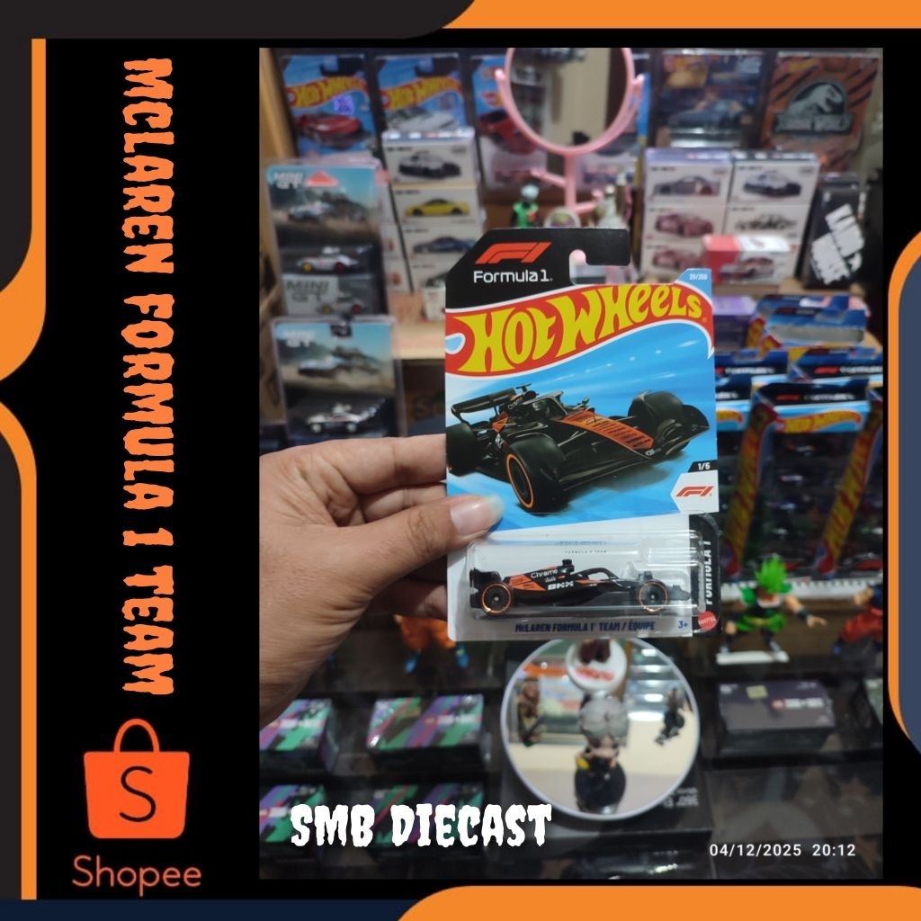 HOT WHEELS FORMULA 1 MCLAREN FORMULA 1 TEAM / EQUIPE