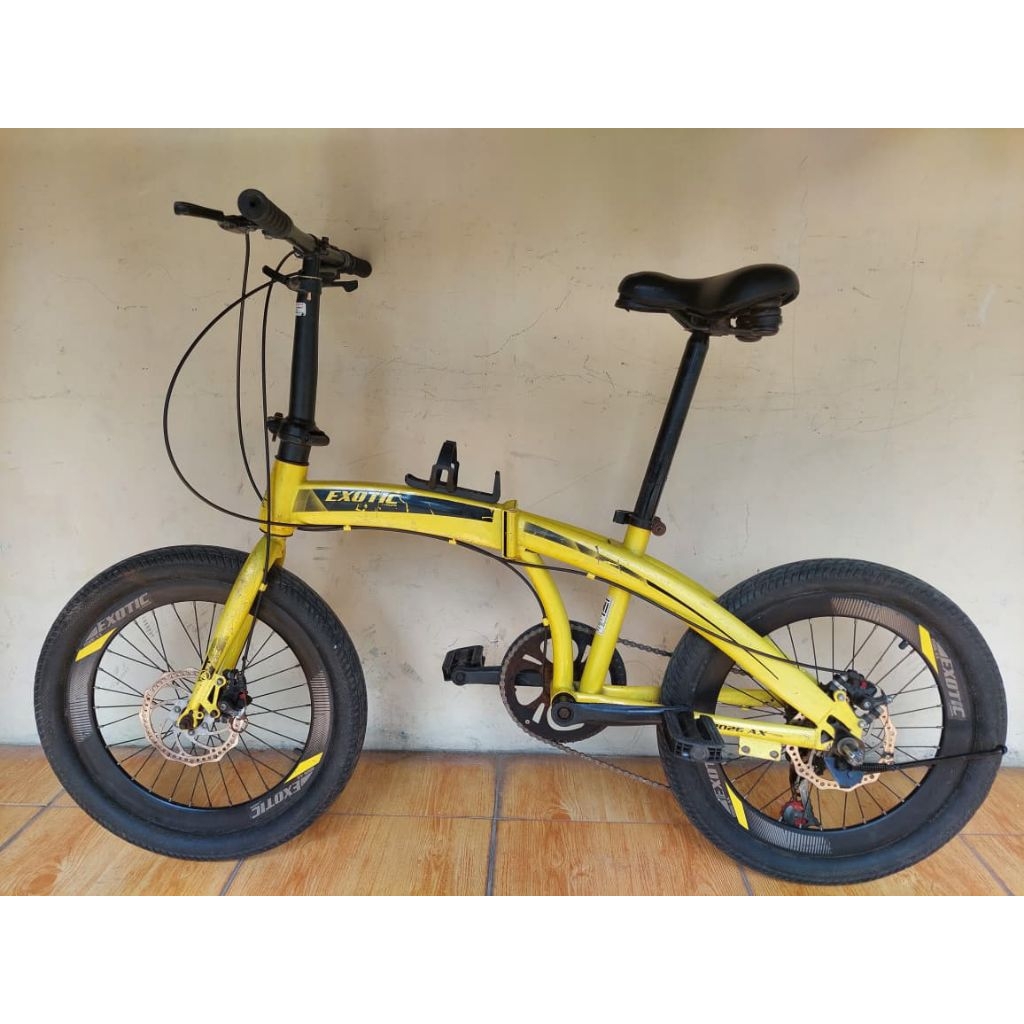 Sepeda lipat Exotic