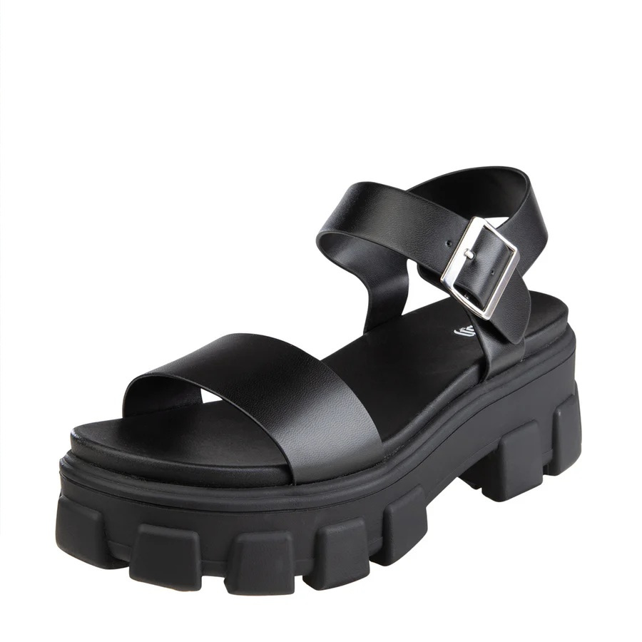 PAYLESS ORIGINAL - BRASH GLITCH - BLACK. SEPATU SANDAL WANITA WITH BOX