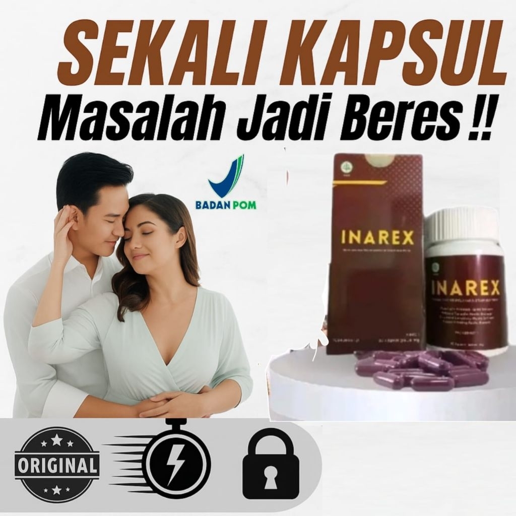 New inarex obat kuat pria tahan lama bpom pembesar kelamin laki laki cepat ampuh