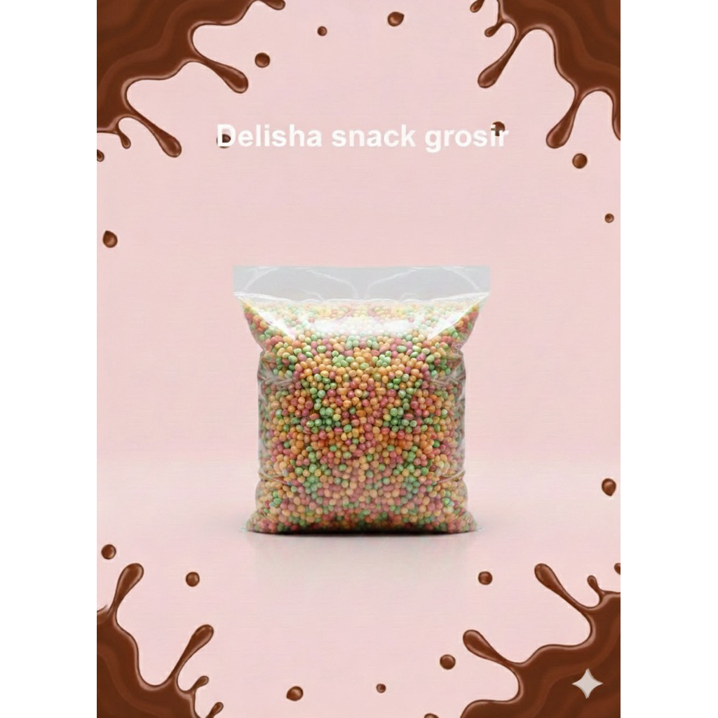 Nyam Nyam Rice Crispy 1KG / 1 Ball | Rice Crispy Kiloan Murah