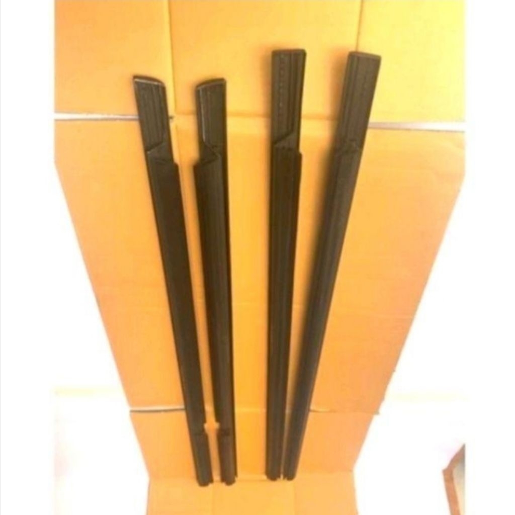 karet pelipit kaca luar water strip kaca mobil KIA TIMOR SOHC DOHC- HITAM