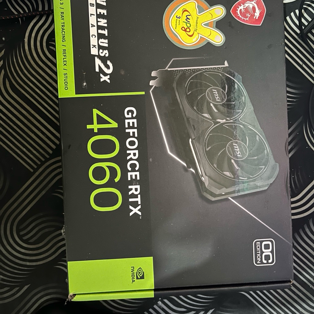 RTX 4060 8GB DDR6 MSI SECOND