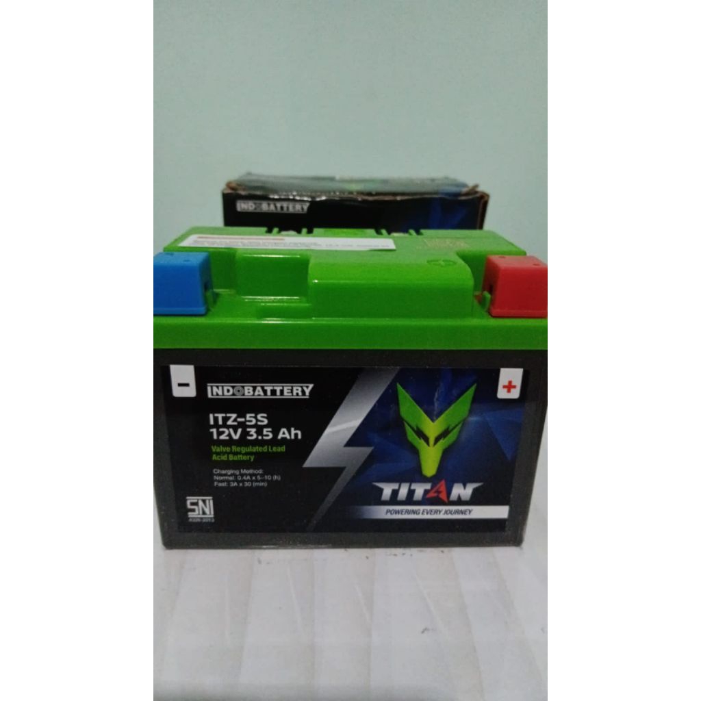 Aki Motor Indobattery Titan ITZ5S