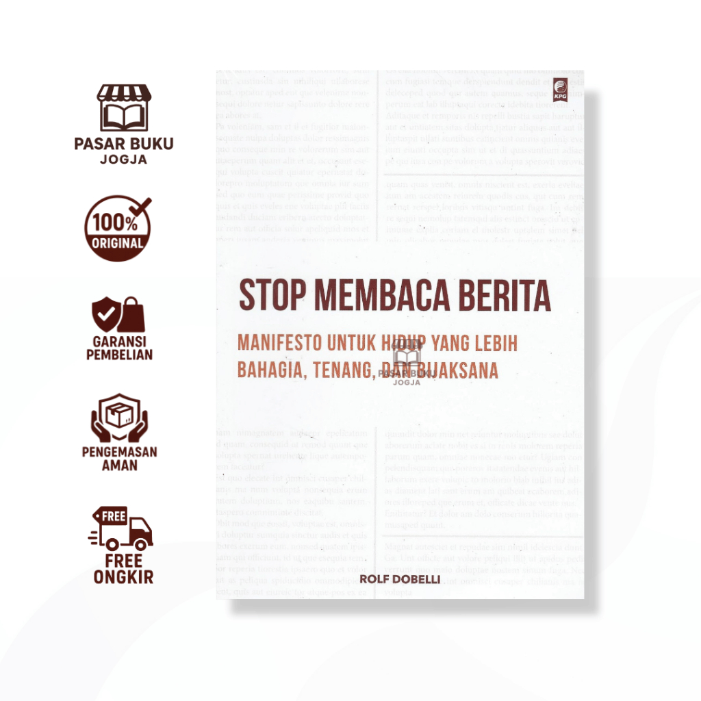 Buku Stop Membaca Berita - Rolf Dobelli - Gramedia