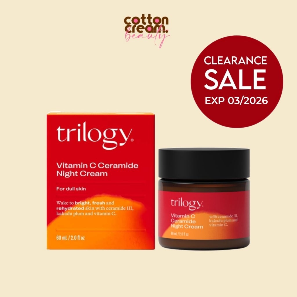 Trilogy Vitamin C Ceramide Night Cream 60ml