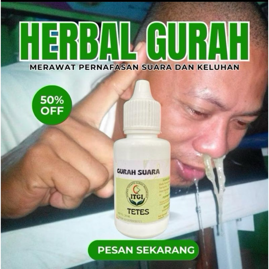 RAMUAN TERAPHI GURAH. GURAH HIDUNG GURAH MENGELUARKAN LENDIR MAKSIMAL. HERBAL GURAH TETES