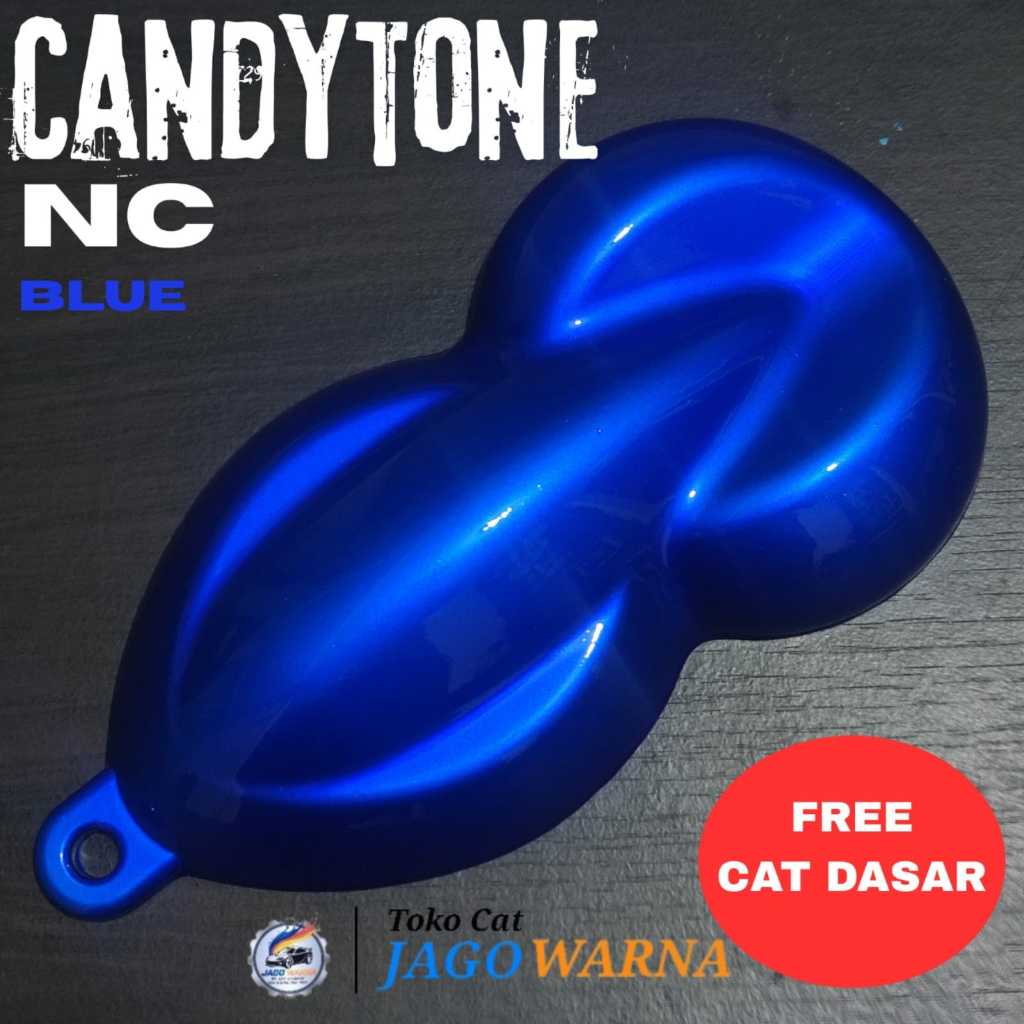 Cat Candy Tone Blue / Cat CandyTone Biru Jenis NC Free Cat Dasar