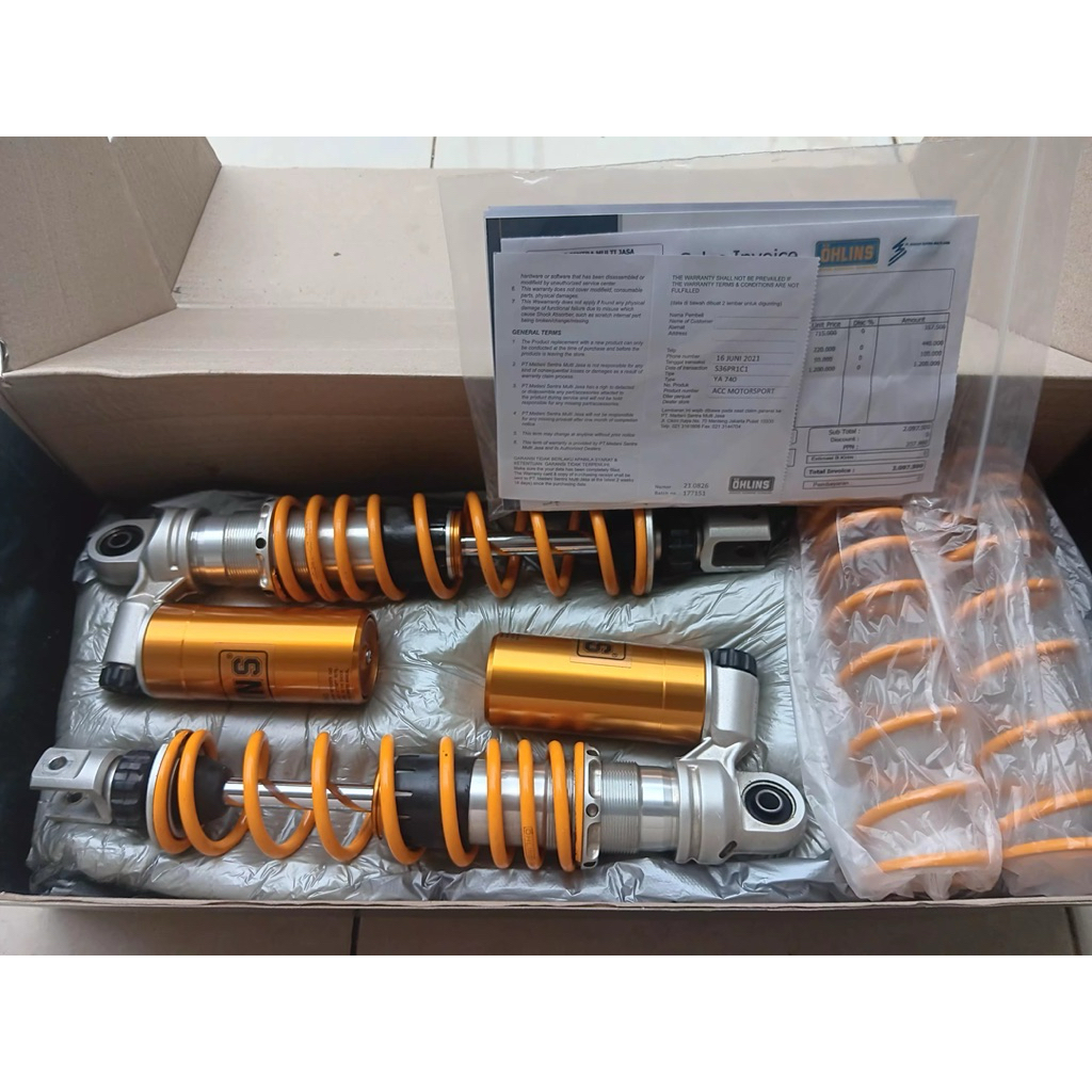 ohlins YA 740.2 Yamaha Xmax 250