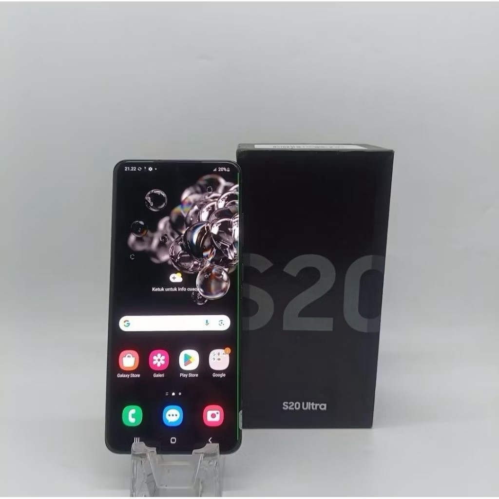 SAMSUNG GALAXY S20 ULTRA LTE 128GB Second Original Ex Garansi Resmi SEIN Murah Kualitas Terbaik / Hp