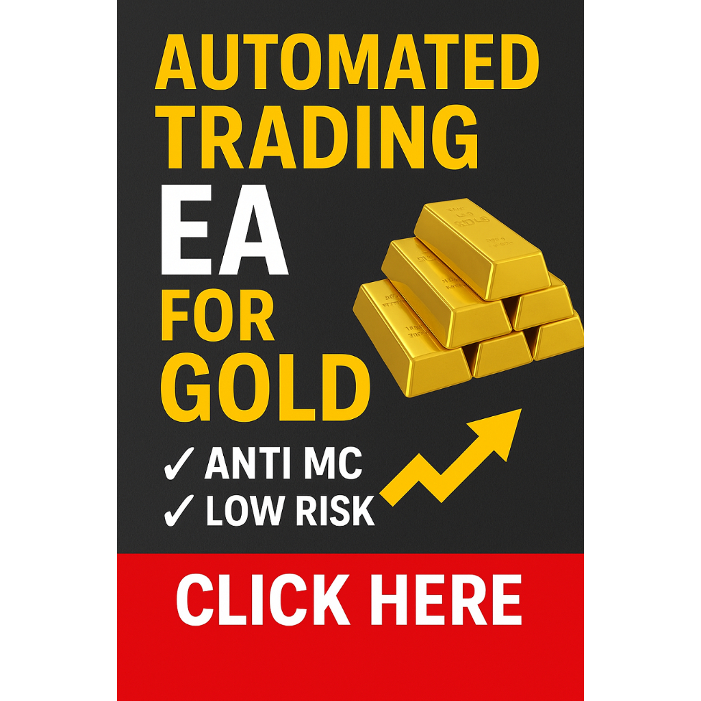 Robot Trading MT5 EA Bot Forex Khusus XAUUSD Gold Anti MC Low Risk
