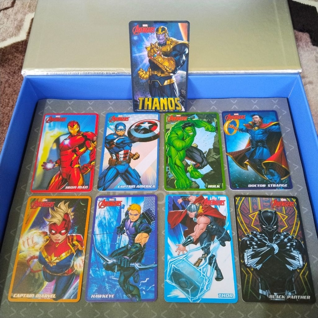 Kartu Avengers Card Marvel Superhero Iron Man