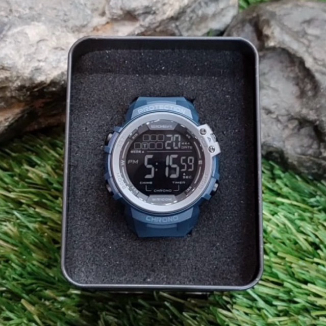 Jam Tangan Digital Eiger1989 Blanca WDW WAtch