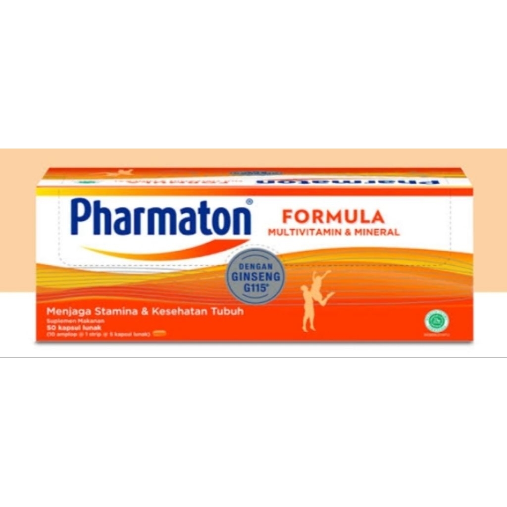 Pharmaton forumula multi vitamin& mineral(1 strip/5 tablet)