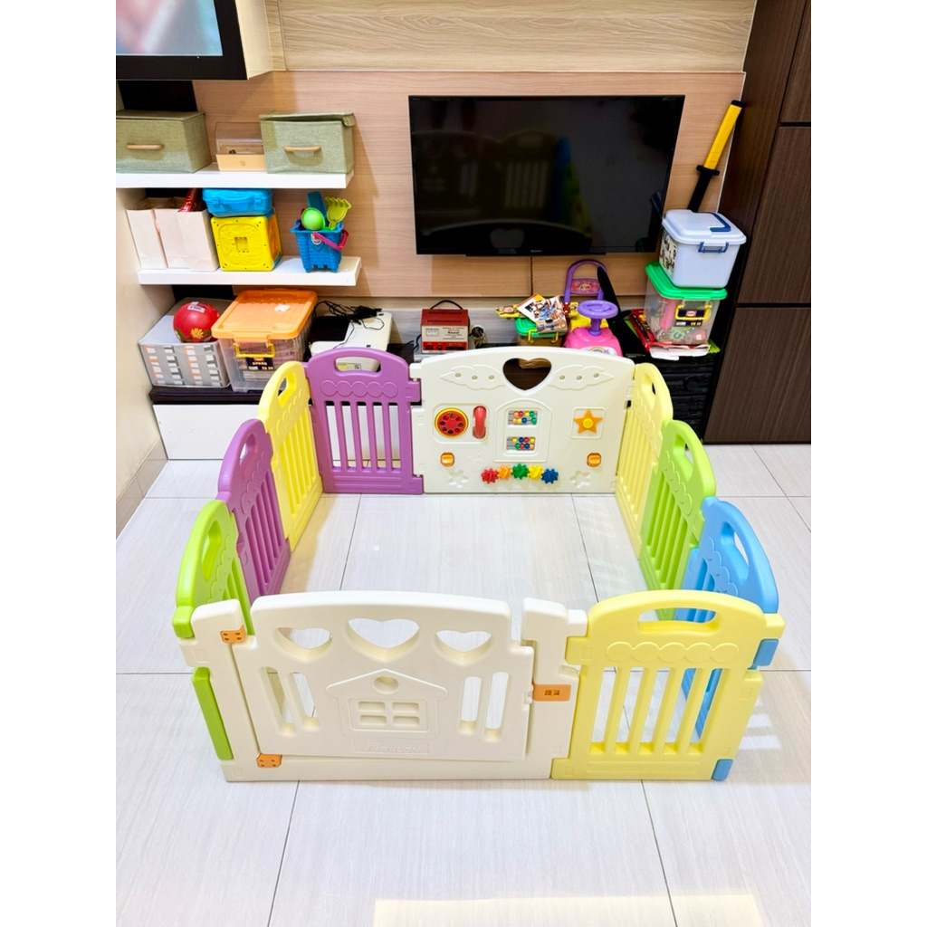 Preloved parklon fence classic 8+2 pagar anak